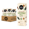 Coconut Milk, 250ml, Pack of 3 (18% Fat, 100% Natural & Unsweetened, Ideal for Curries, Baking & Desserts)