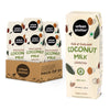 Coconut Milk, 250ml, Pack of 21 (18% Fat, 100% Natural & Unsweetened, Ideal for Curries, Baking & Desserts)