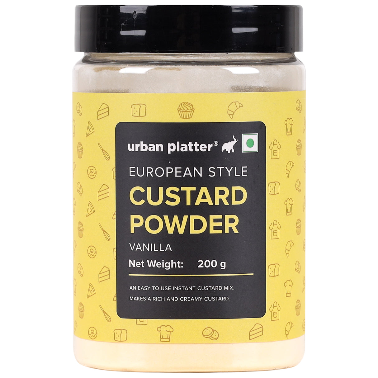 Urban Platter European Style Vanilla Custard Powder, 200g