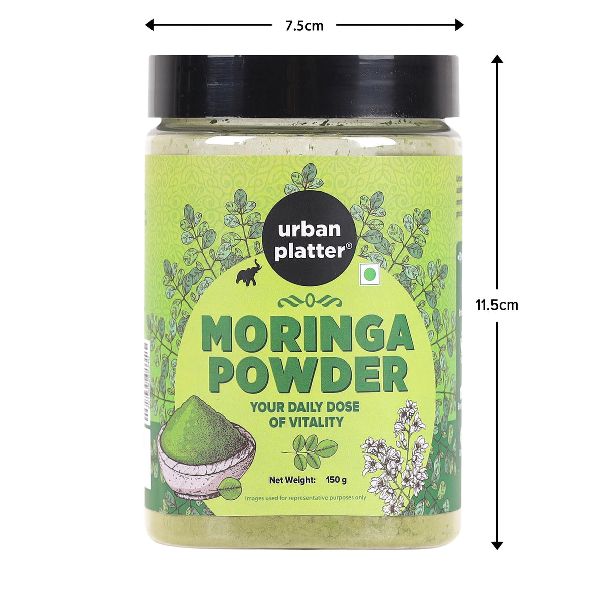 Urban Platter Moringa Leaf Powder, 150g