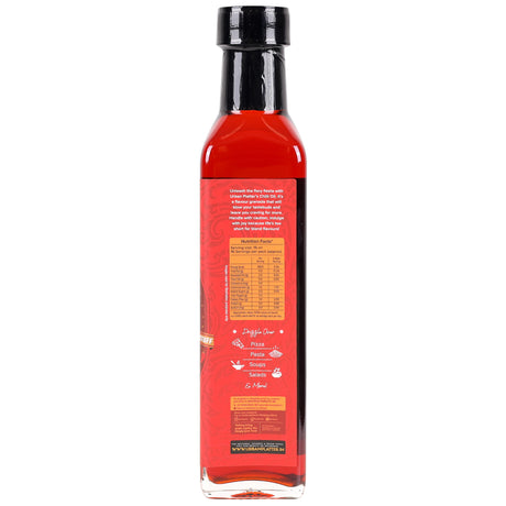 Chilli Oil, 240ml (Condiment, Hot and Spicy, Peppers and Spices Infused Oil, Add to pastas, pizzas, salads, soups)