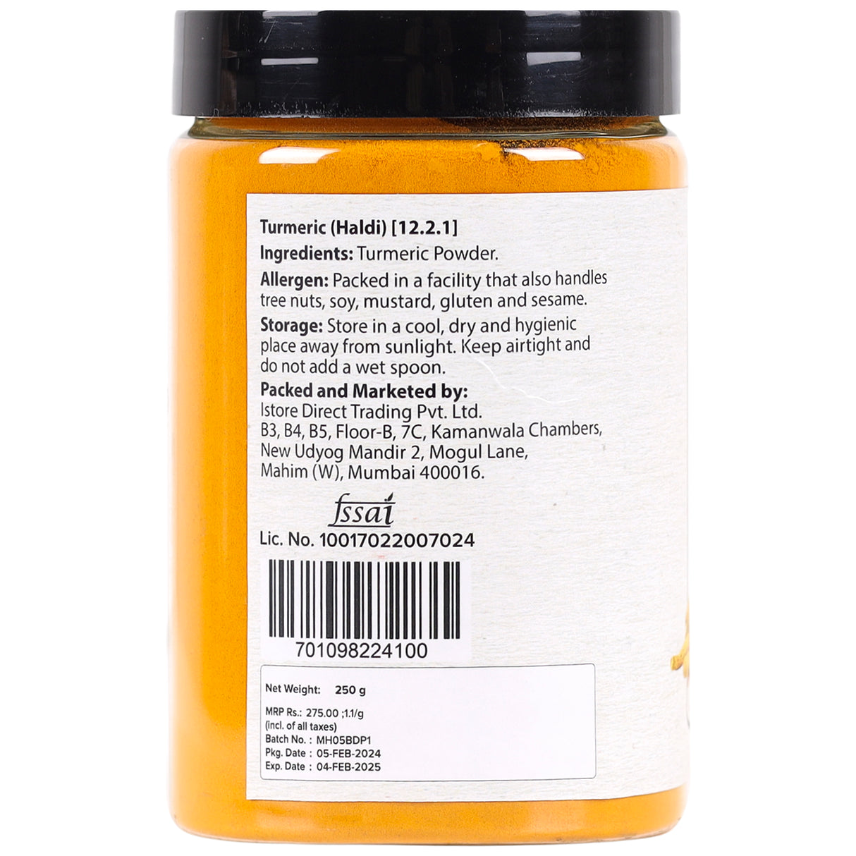 Urban Platter Turmeric (Haldi) Powder, 250g