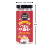 Urban Platter Tea Premix, Masala Chai, 500g / 18oz [Just Add Water, Masala Tea, Dairy-Free Instant Tea]