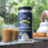 Urban Platter Tea Premix, Elaichi Chai, 500g / 18oz [Just Add Water, Cardamom Tea, Dairy-Free Instant Tea]