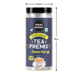 Urban Platter Tea Premix, Elaichi Chai, 500g / 18oz [Just Add Water, Cardamom Tea, Dairy-Free Instant Tea]