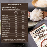 Urban Platter Shirataki Long-Grain Rice, 220g (Keto-Friendly | Low-Carb | Low-Calories | Fat-Free | Gluten-Free | Konjac Miracle Rice)