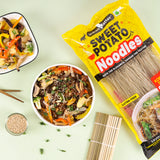 Urban Platter Sweet Potato Noodles (Dangmyeon), 300g (Korean Style Japchae Noodles| Glass Noodles | Additive Free | Gluten Free)