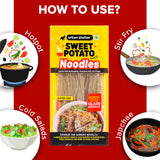 Urban Platter Sweet Potato Noodles (Dangmyeon), 300g (Korean Style Japchae Noodles| Glass Noodles | Additive Free | Gluten Free)