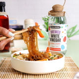 Urban Platter Brewed White Vinegar, 473ml (5% Acidity | Naturally Fermented | Non Synthetic)