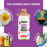 Urban Platter Brewed White Vinegar, 473ml (5% Acidity | Naturally Fermented | Non Synthetic)