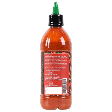 Urban Platter Sriracha Hot Chilli Sauce, 500g / 17.6oz [Versatile Sauce, Perfect Aroma & Taste]