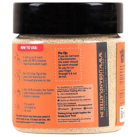 Urban Platter Bakers Active Dry Yeast, 75g
