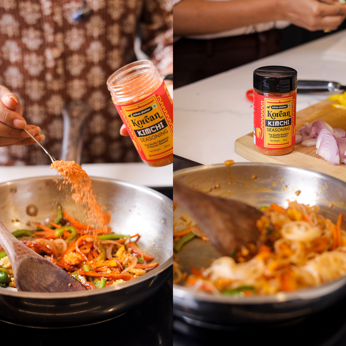 Urban Platter Korean Kimchi Seasoning, 100g (Classic Korean Kimchi Flavour  | Korean Spice | Finely Ground)