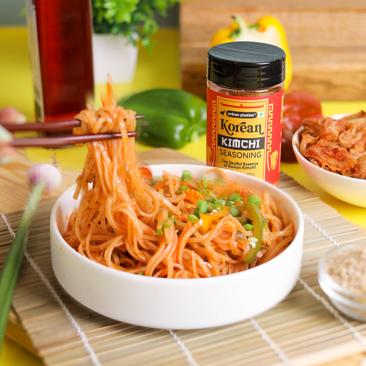 Urban Platter Korean Kimchi Seasoning, 100g (Classic Korean Kimchi Flavour  | Korean Spice | Finely Ground)