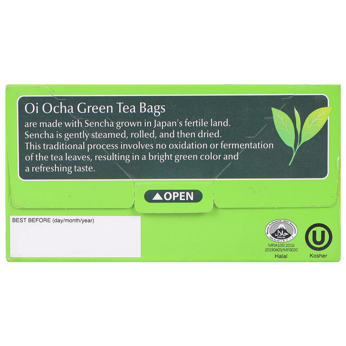 Oi Ocha Premium Japanese Green Tea Bags, 40g (20 Tea sachets | Japans No. 1 Green Tea Brand | Serve Hot or Cold)