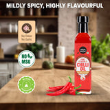 Urban Platter Jain Chilli Oil, 240ml (No Onion | No Garlic | Loaded with Flavour)