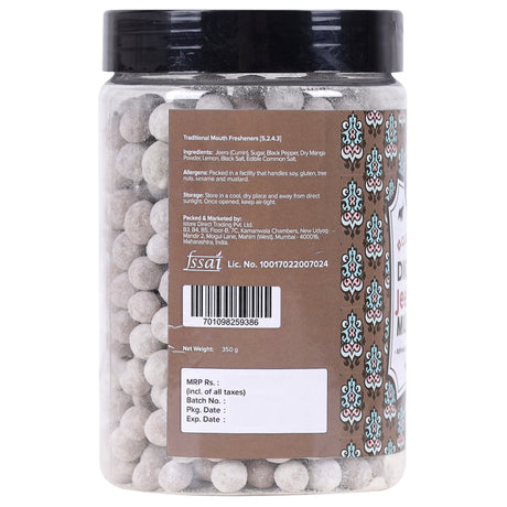 Urban Platter Digestive Jeera Goli Mukhwas, 350g [Mouth Freshener, Digestive, After-Meal Snack]