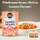 Urban Platter Heat & Eat Ethiopian Baked Beans in Tomato Sauce, 415g