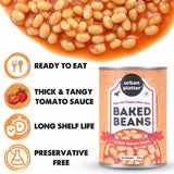 Urban Platter Heat & Eat Ethiopian Baked Beans in Tomato Sauce, 415g