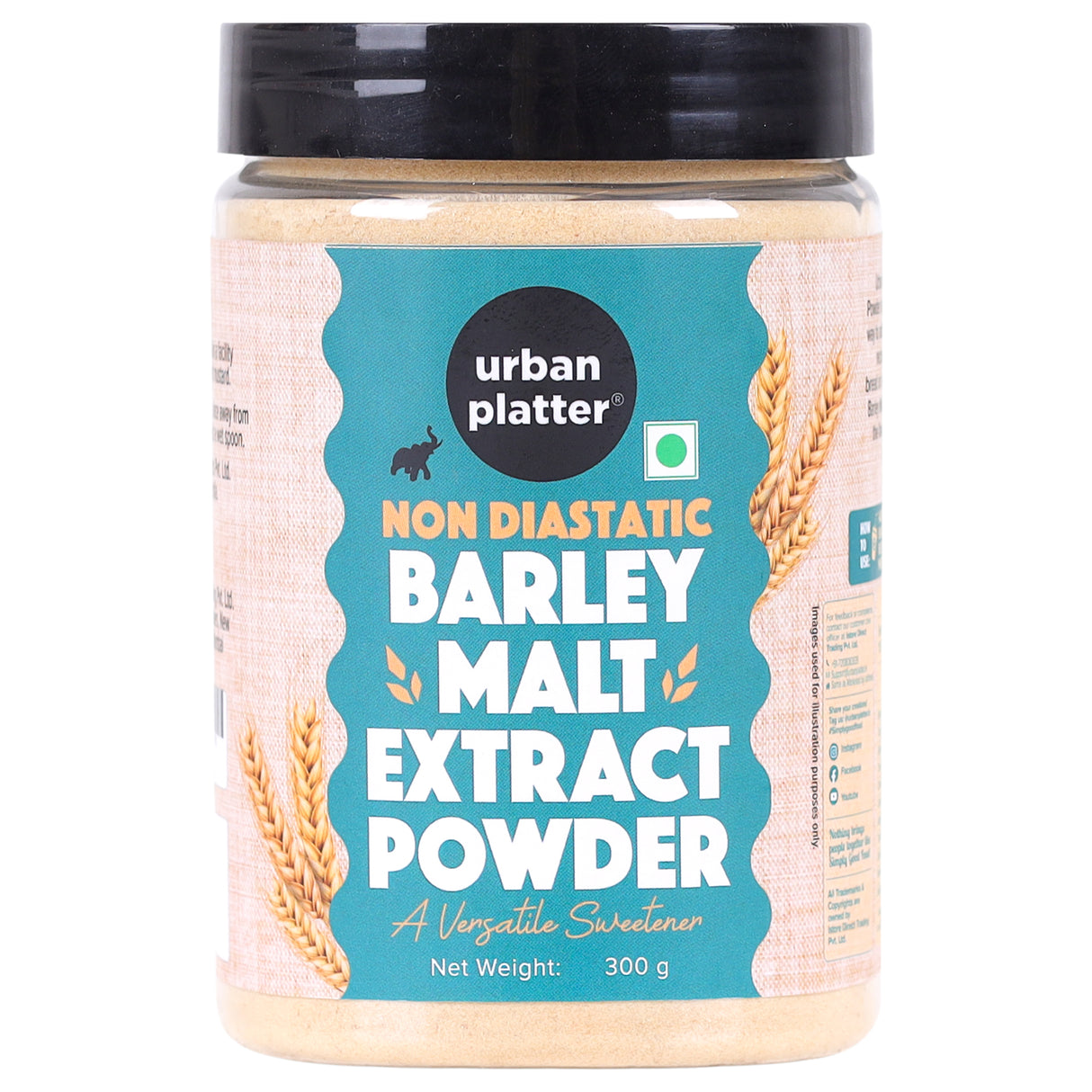 Urban Platter Non-Diastatic Bake Friendly Barley Malt Extract, 300g