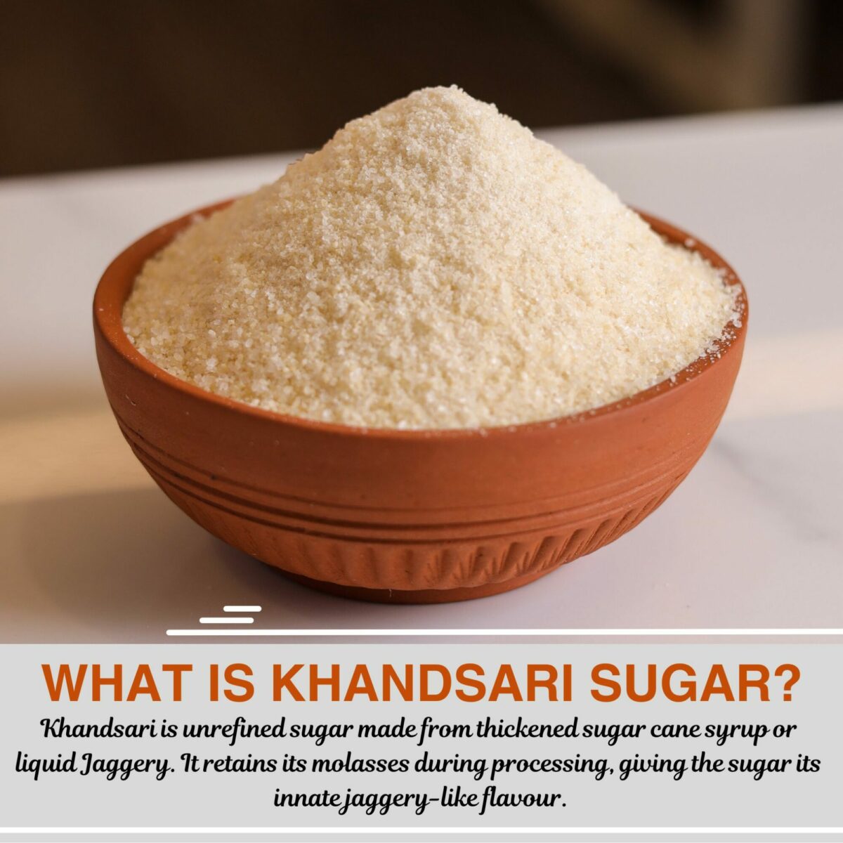 Urban Platter Khandsari Sugar, 1kg (Unrefined | Unbleached | Chemical free | Sugar Alternative)