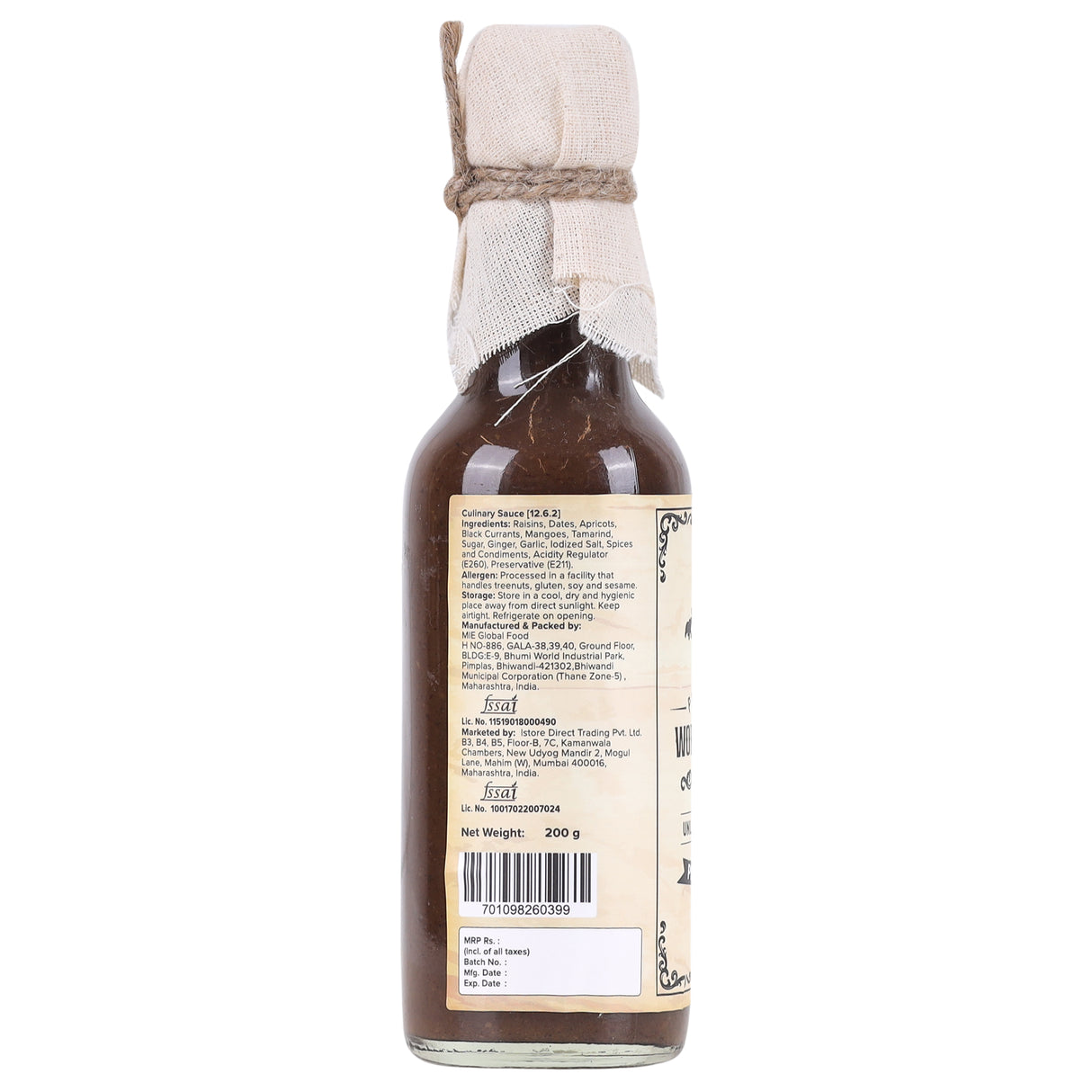 Urban Platter Worcestershire Sauce, 200g [Tasty & Delicious] - product image 2