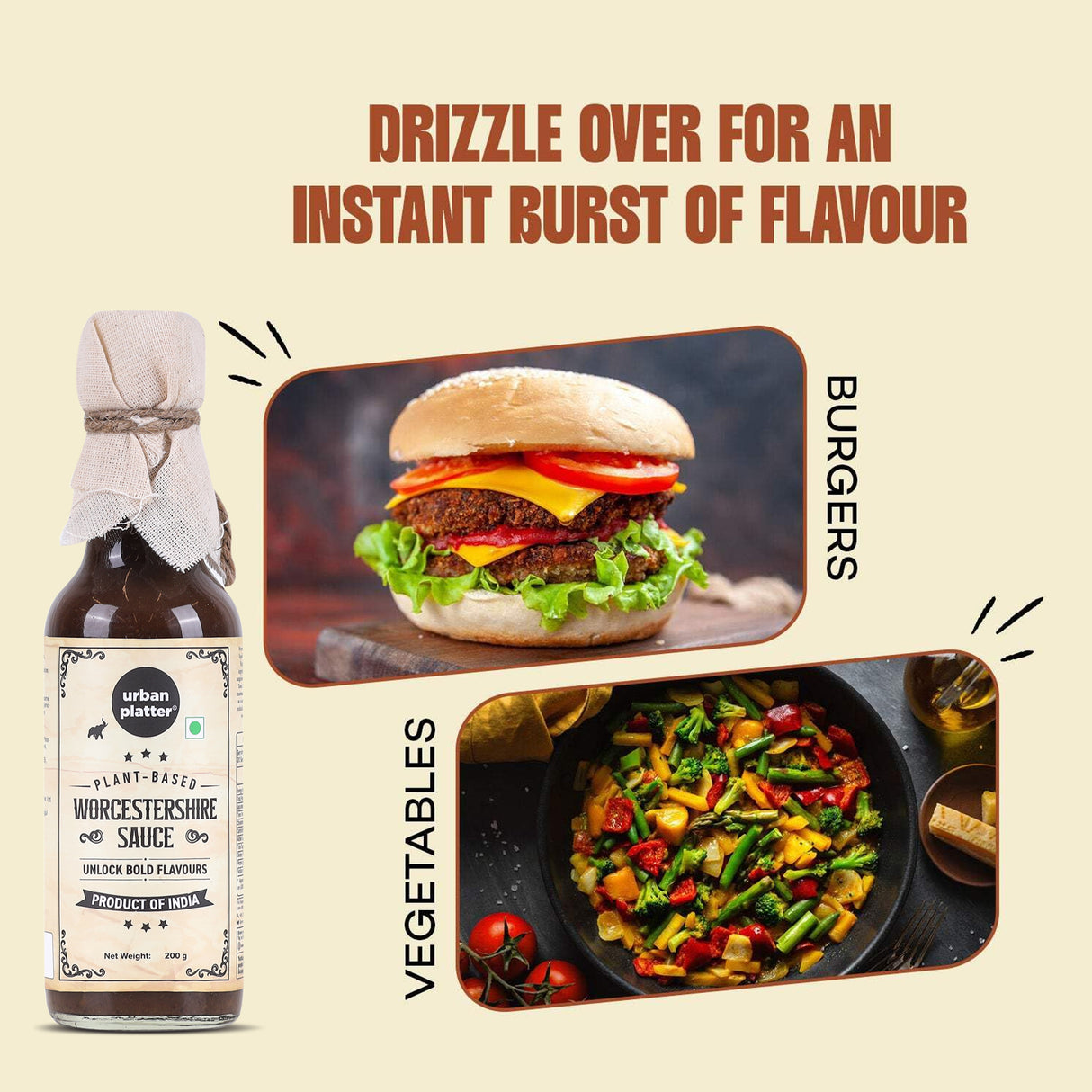 Urban Platter Worcestershire Sauce, 200g [Tasty & Delicious] - product image 6