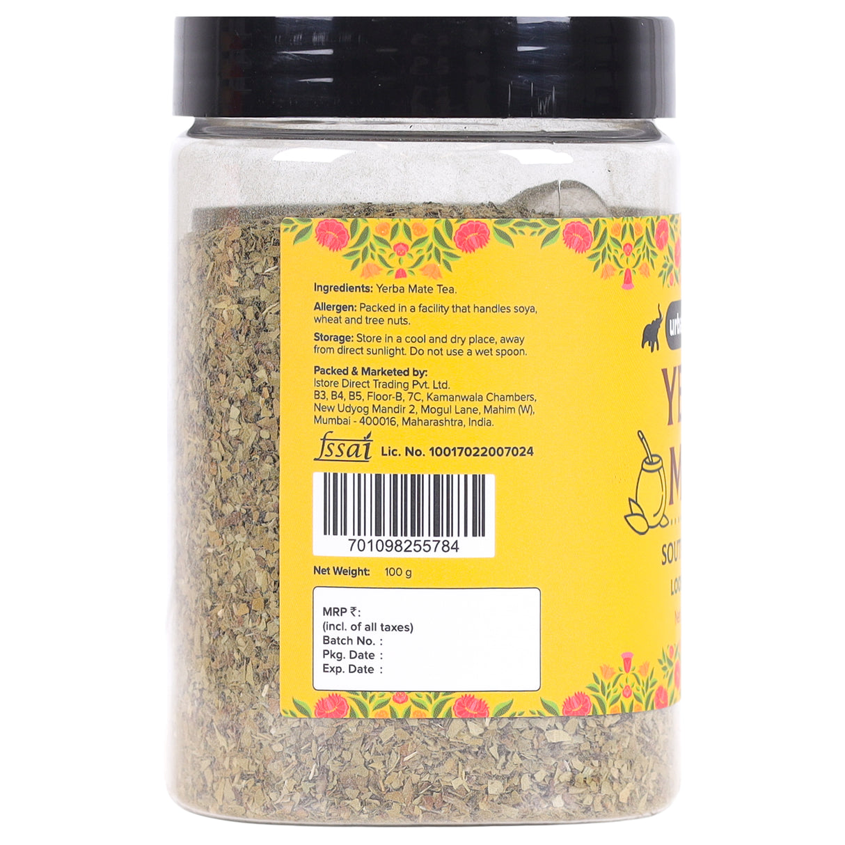 Urban Platter Yerba Mate Tea, 100g