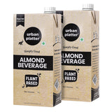 Urban Platter Almond Milk, 1 Litre [Unsweetened | Dairy-free | Plant-based]