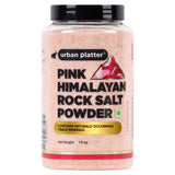 Urban Platter Pink Himalayan Rock Salt Powder, 1.5kg (Mineral-Rich Salt | Unrefined & Pure | Sendha Namak | Non-Iodised | Optically Sorted)