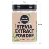 Urban Platter Stevia Extract Powder, 250g / 8.8oz [Zero Calorie Sweetener]