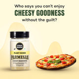 Urban Platter Parmesan Style Seasoning, 100g (Savoury Umami Sprinkle  | Clean-Label | Ideal for Pasta, Salads, Snacks)
