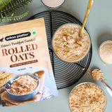 Rolled Oats, 1Kg (100% Whole Grain | High-fibre | High-Protein)