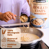 Rolled Oats, 1Kg (100% Whole Grain | High-fibre | High-Protein)