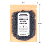 Urban Platter Seedless Black Afghan Raisins, 1Kg