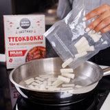 Urban Platter Instant Tteokbokki - Buldak, 240g (With Seasoning Premix |  Spicy Snack | Soft and Chewy Rice Cakes | Korean Street Delicacy)