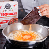 Urban Platter Instant Tteokbokki - Buldak, 240g (With Seasoning Premix |  Spicy Snack | Soft and Chewy Rice Cakes | Korean Street Delicacy)