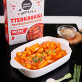 Urban Platter Instant Tteokbokki - Buldak, 240g (With Seasoning Premix |  Spicy Snack | Soft and Chewy Rice Cakes | Korean Street Delicacy)