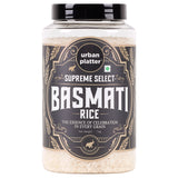 Urban Platter Supreme Select Basmati Rice, 1kg (Rich Aroma | Strong Flavour | Fluffy Long Grain | Non-Sticky)