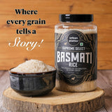 Urban Platter Supreme Select Basmati Rice, 1kg (Rich Aroma | Strong Flavour | Fluffy Long Grain | Non-Sticky)