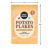 Urban Platter Potato Flakes, (Dehydrated Potato Flakes | Ready to Use Dried Potato Bits | Quick and Convenient)