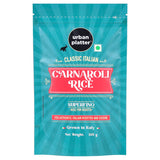 Urban Platter Classic Italian Carnaroli Rice, 300g (Medium Grain Rice | Firm and Starchy | Risotto Rice)