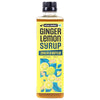 Ginger Lemon Syrup, 500ml (Refreshing | Tangy and Zesty | Sweetened)