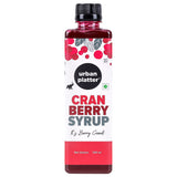 Urban Platter Cranberry Syrup, 500ml [Thick, Made From Real Fruits]