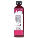 Urban Platter Raspberry Syrup, 500ml / 17fl.oz [Plant-based, Thick, Made From Real Fruits]