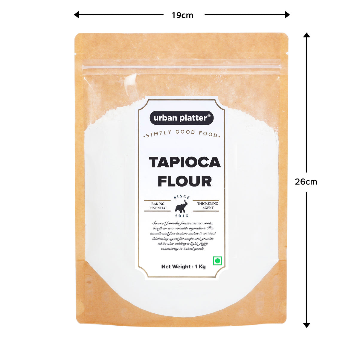 Urban Platter Tapioca Flour, 1Kg