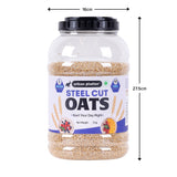 Urban Platter Steel Cut Oats Jar, 3Kg