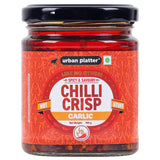Urban Platter Chilli Garlic Crisp, 190g (Crunchy Chilli and Garlic in Sunflower Oil | Versatile Condiment | Spicy | Savoury)