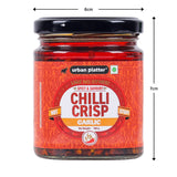 Urban Platter Chilli Garlic Crisp, 190g (Crunchy Chilli and Garlic in Sunflower Oil |  Versatile Condiment | Spicy | Savoury)