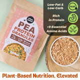 Urban Platter Pea Protein Granules, 250 g (Plant Based Protein | Additive Free | High in Protein)